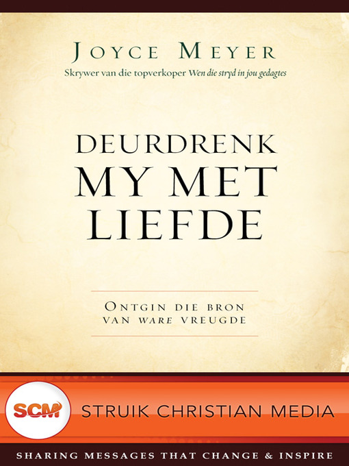 Title details for Deurdrenk my met liefde by Joyce Meyer - Available